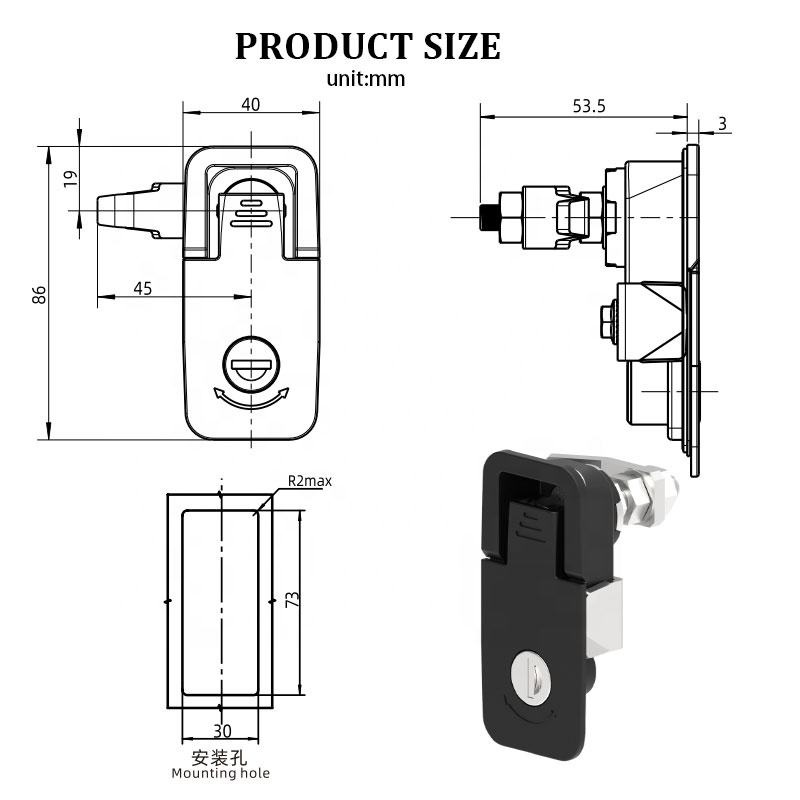 ZINGEAR A7101-1111 T-Shaped M<i></i>etal Steering Wheel Lock - Car Security Device